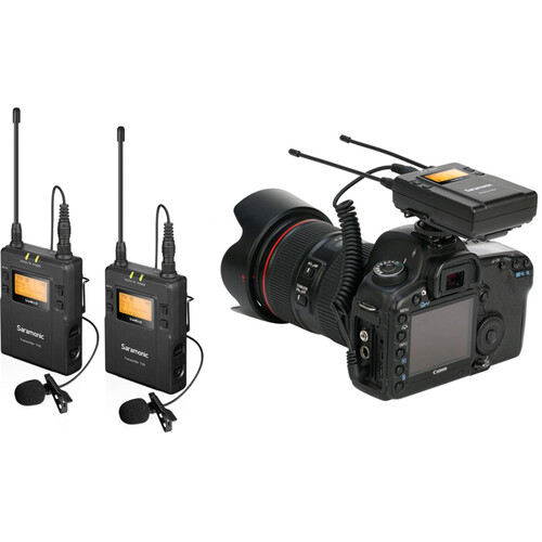 Godox WMicS1 Kit 1 Camera-Mount Wireless Omni Lavalier Microphone System For Mirrorless Dslr Cameras 514 To 596 Mhz 175590