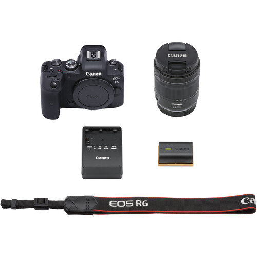 Canon EOS R6 Mirrorless Digital Camera with 24105mm f/47.1 Lens
