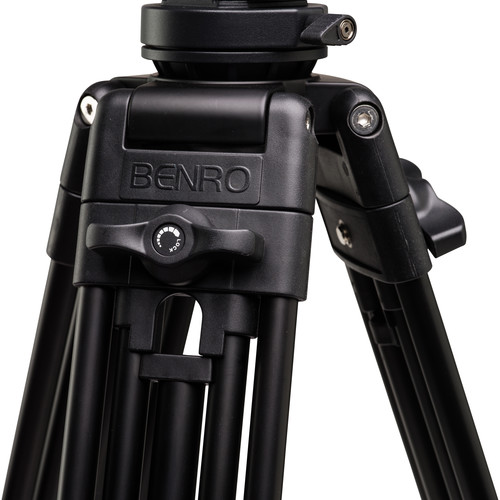 Benro KH25P Video Head & Tripod Kit (61.6″ Max) Curven Store