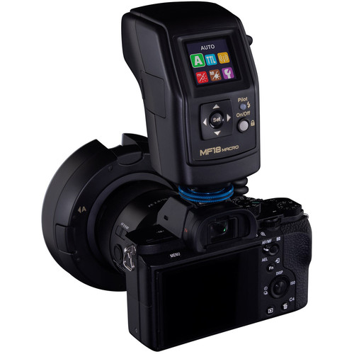 Nissin MF18 Macro Ring Flash for Sony Curven Store