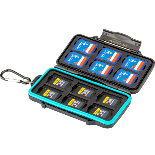 Ruggard Leda Memory Card Case for CFexpress TypeA & SD Cards (Black