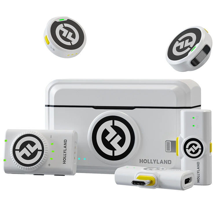 Hollyland LARK M2 DUO 2-Person Wireless Combo Microphone System